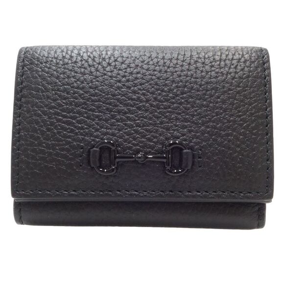 GUCCI Black Horsebit Wallet - Picture 10 of 10